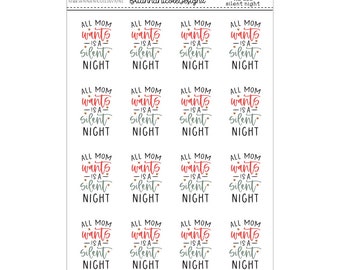 HS 232 Silent light | planner stickers