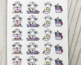 Chloe crafting | planner stickers