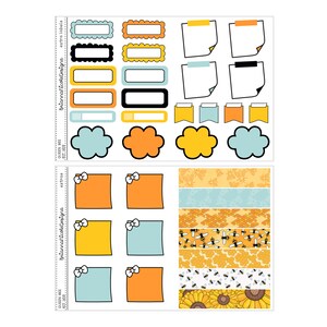 KIT 169 Queen Bee Weekly Planner Sticker Kit - Etsy