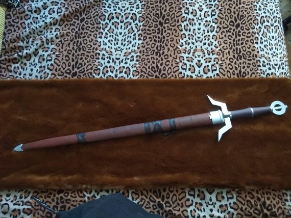 Witcher 3 Ciri Sword PVC Cosplay Prop Handmade
