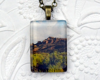 Arches National Park landscape photo necklace