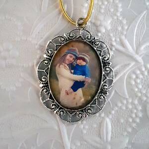 custom Christmas ornament personalized using your image