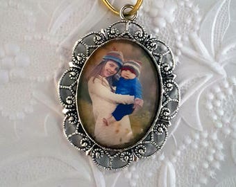 custom Christmas ornament personalized using your image