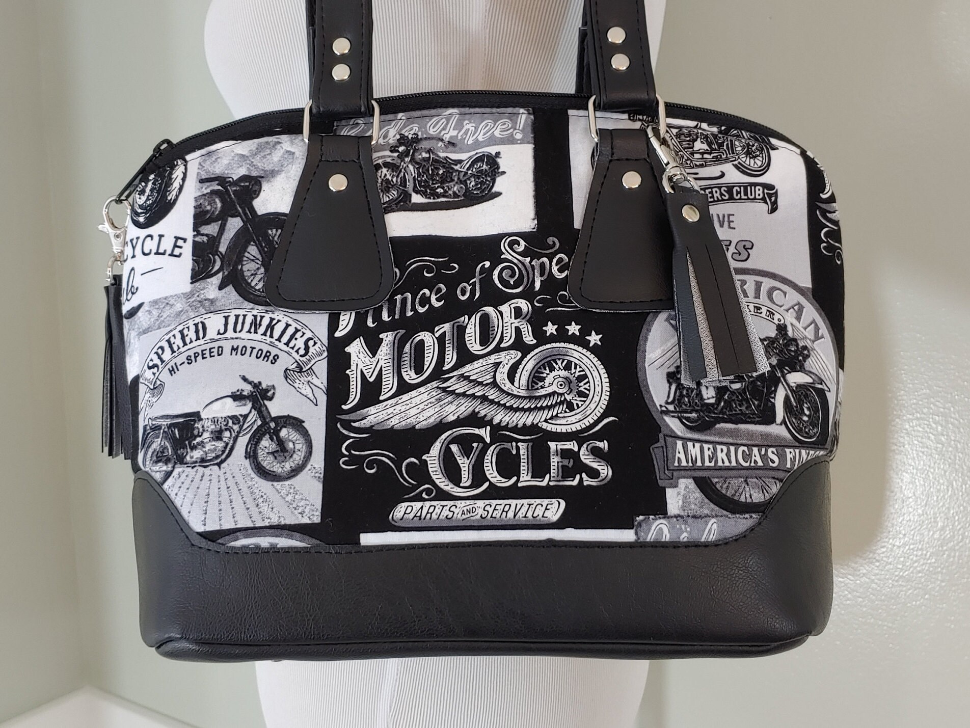 motorcycle handbag