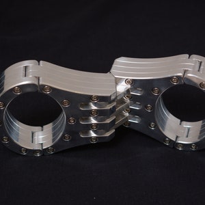 Handschellen Fesseln Bondage Drehgelenk Aluminium