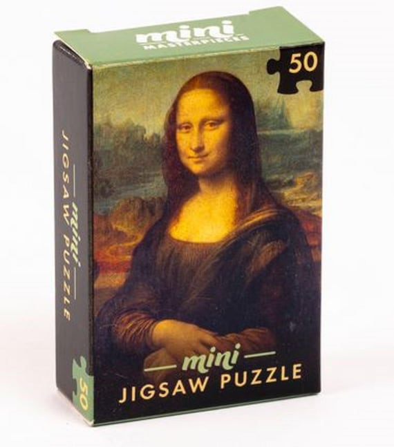 Mini Masterpiece Jigsaw Puzzle in a Matchbox - 50 Piece. Assorted