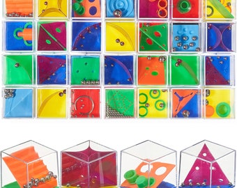 Set of 6 Mind-Boggling Brain Teasing Mini Puzzles.  They look easy but really quite tricky!!