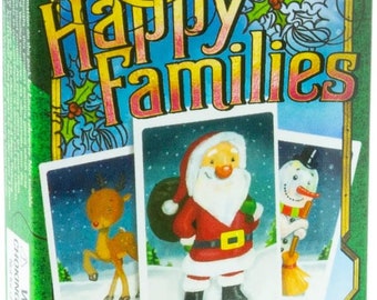 Christmas Happy Families - Festive Family Card Game