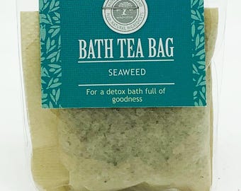 Bath Tea Bag soaks - various fragrances.  Ideal cracker filler content or small table top gift