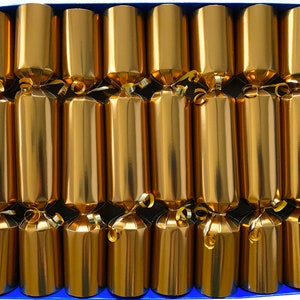 Fill Your Own Christmas Crackers Box of 8 crackers in metallic colours image 9