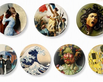 Classic Artist Badges: Arty Adults, Christmas Cracker Fillers