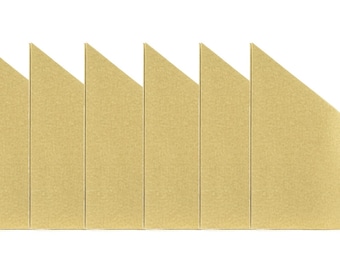 Set of 24 Christmas Cracker Paper Hats  - silver or gold
