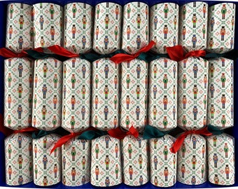 Set of 8 Nutcracker Design Fill Your Own Christmas Crackers