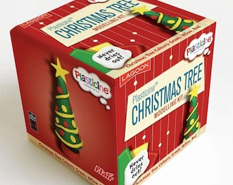 Mini Plasticine Christmas Modelling Kits- assorted themes