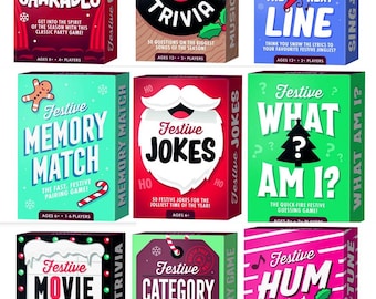 Festive Games in a Matchbox - assorted themes