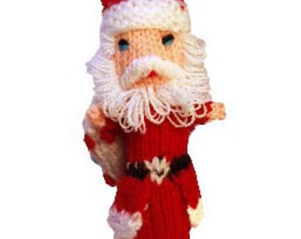 Christmas Finger Puppets (Fair Trade) - Santa Claus, Angel or Snowman