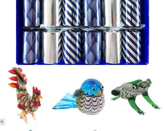Glass Figurine Crackers