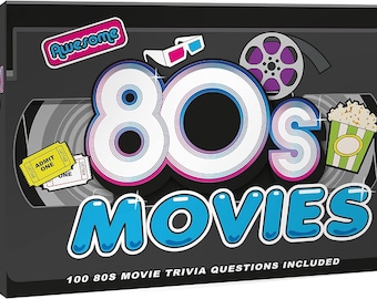 Family Fun Movie Trivia Cards - 80's or 90's or 00's