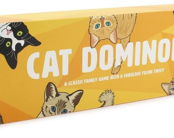 Animal Themed Dominoes Set - Match Pairs Of Cats or Dogs