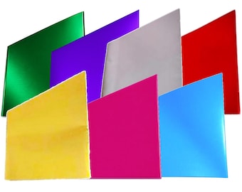 Set of 24 Metallic Christmas Cracker Hats – Bright Silver, Gold, Red, Blue, Green, Pink, Purple