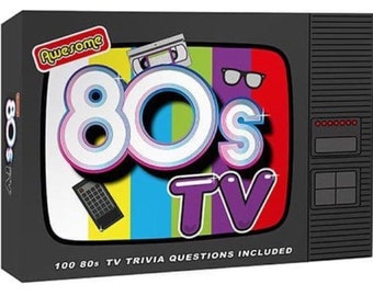Family Fun TV Trivia Cards - 80's or 90's or 00's