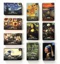 Mini Masterpiece Jigsaw Puzzle in a Matchbox - 50 piece.  Assorted famous paintings