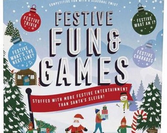 Festive Fun and Games Box- Great Family Fun!