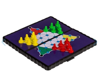 Assorted Mini Travel Games - Chess, Halma, Draughts, Ludo or Tic Tactoe.  Ideal stocking filler