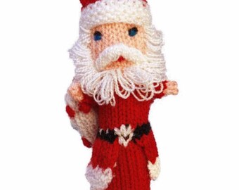 Christmas Finger Puppets (Fair Trade) - Santa Claus, Angel, Reindeer or Snowman