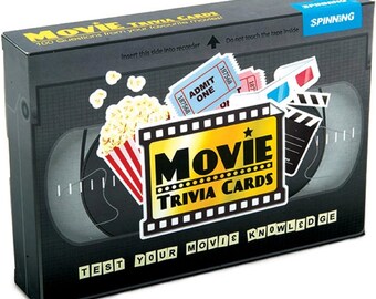 Family Fun Movie Trivia Cards - Test Your Movie Knowledge