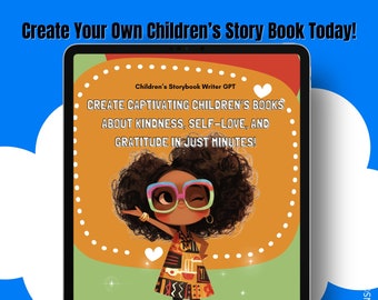 Childrens Storybook Custom GPT | Creative Writing Prompts for Children's eBooks | 50 Exclusive Ideas and a Script Tool | ChatGPT Plus