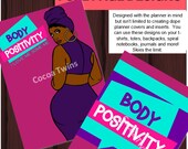 Body Positivity - Full Page Designs for Planner Covers, T-Shirts, Pillows, Totes, Luggage, Backpacks, Framed Art, Journals