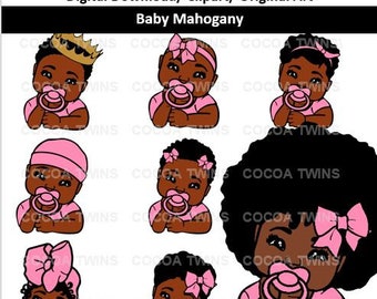 Download Black Baby Svg Etsy