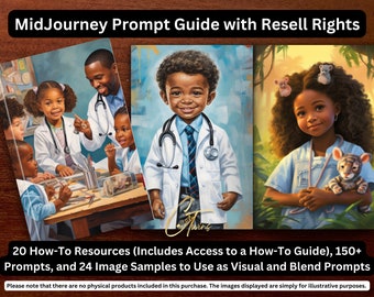 When I Grow Up MidJourney Prompt Guide - Includes a Universal Prompt Writer Bot | ChatGPT is Not Required for Use | PLR | Ai Art | Bundle