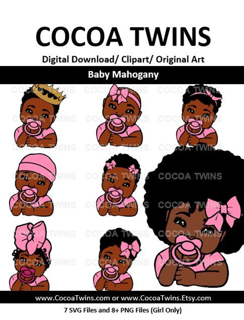 Download Baby Mahogany Only Living My Best Life SVG Cocoa Twins | Etsy