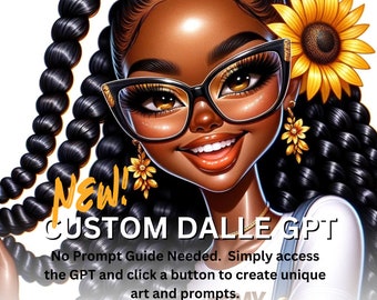 Custom DALL·E GPT | Push Button Art Creation | Fast, Unique Digital Art & Monetization Coach | ChatGPT Plus is required. Easy to Use.