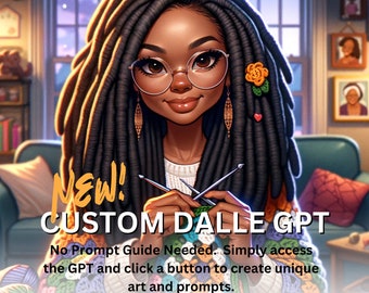 Custom DALL·E GPT | Push Button Art Creation | Fast, Unique Digital Art & Monetization Coach | ChatGPT Plus is required. Easy to Use.