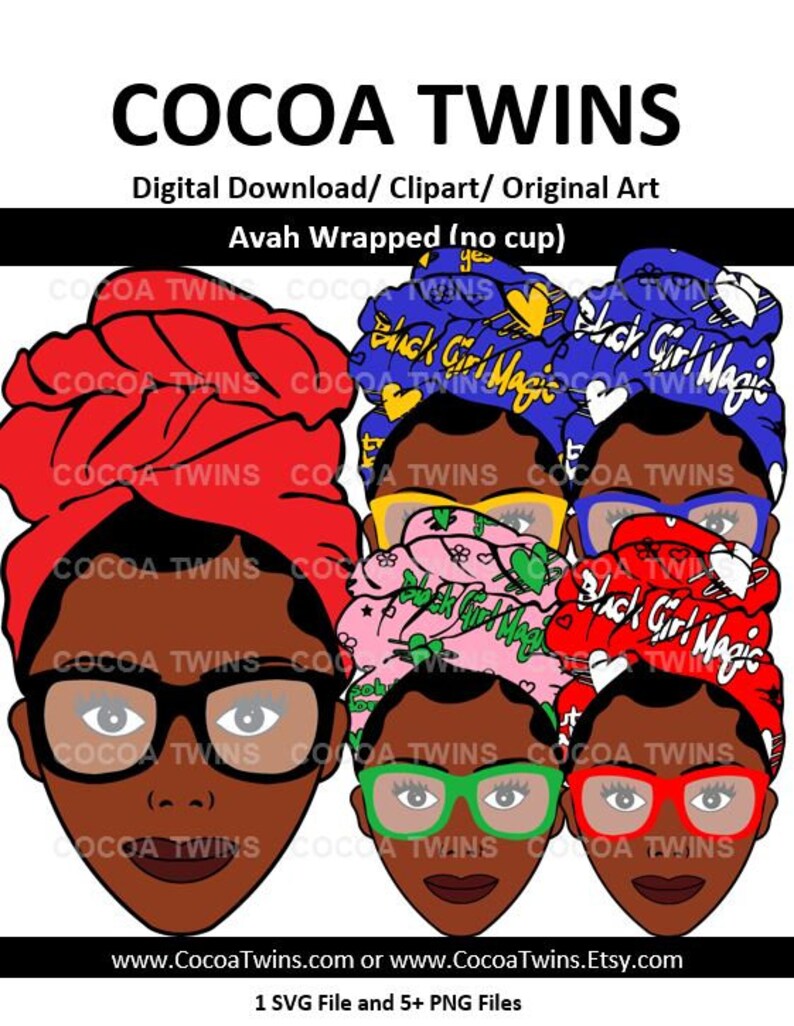 Avah Wrapped No Cup Cocoa Twins ExclusiveOriginal | Etsy