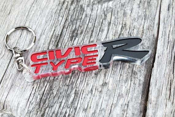 Honda civic Type R keychain Vtec Dohc 