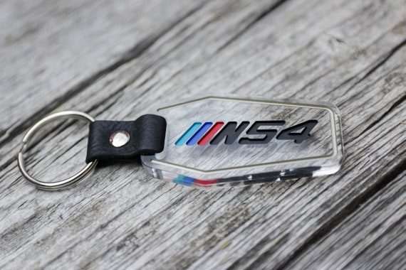 N54 Engine M Power Keyring Car Auto Charms Gift Present Llavero