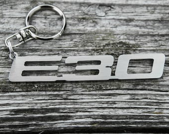 E30 keychain car auto gift key ring stainless steel accesories Schlüsselanhänger