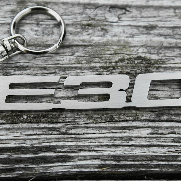 E30 keychain car auto gift key ring stainless steel accesories Schlüsselanhänger