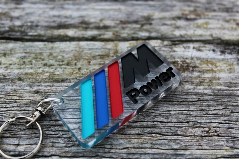 BMW M Power keychain MPOWER Msport Motorsport Keyring M1 M3 M4 Etsy