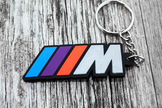 M power Motorsport keychain keyfob keyring for BMW M1 M2 M3 M4 M5 M6 car logo