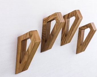 Wall hooks Modern Wooden hanger