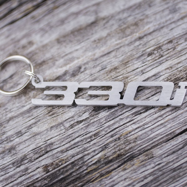 330i keychain E46 E90 3 series xDrive car auto M Power gift keyring stainless steel Schlüsselanhänger