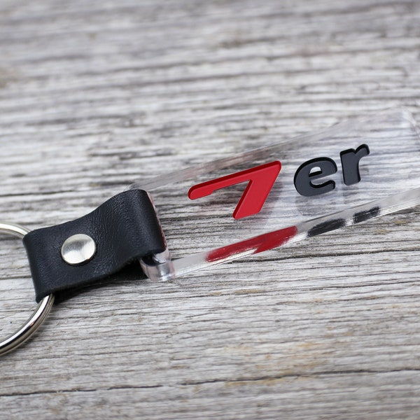 7er keychain e23 e32 e38 e65 f01 g11 730d 735i 740i Sedan limousine MPOWER Msport Motorsport car auto gift present