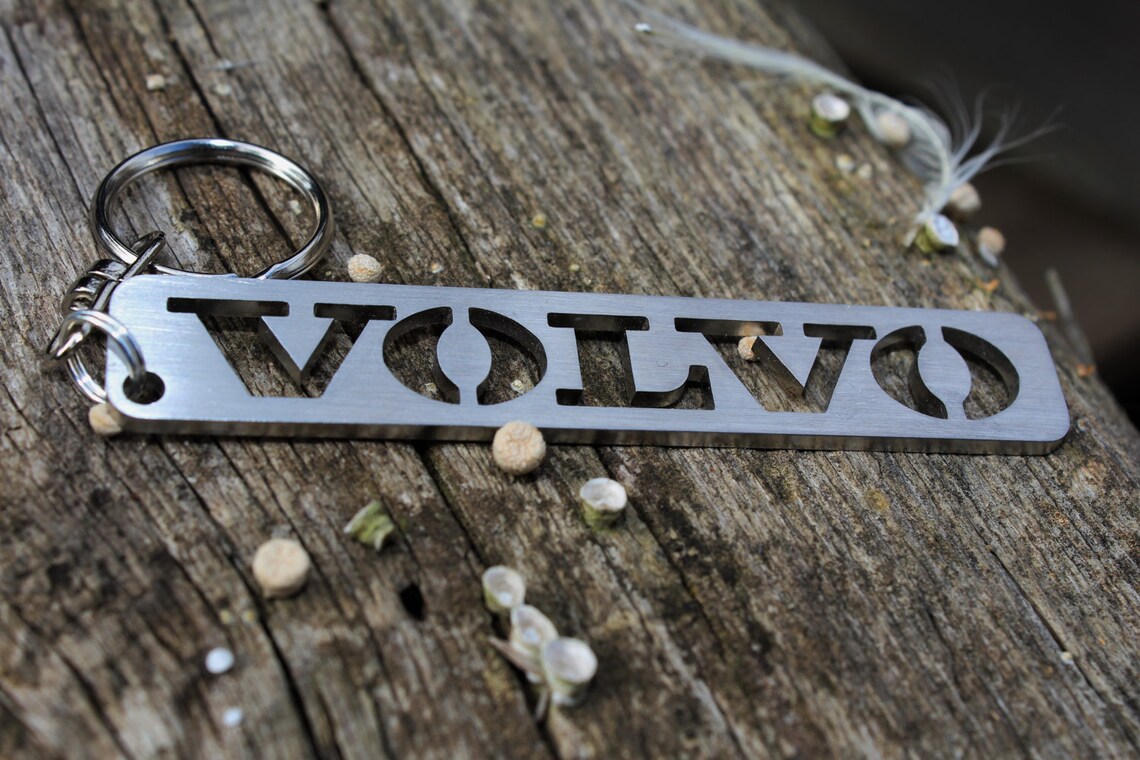 Volvo Keychain Logo keyring Gift car auto decor accesory Etsy