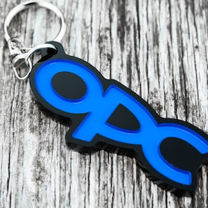 OPC keychain for Opel car Vauxhall Insigna Astra Zafira Vectra Corsa Schlüsselanhänger gift for him Auto accessory