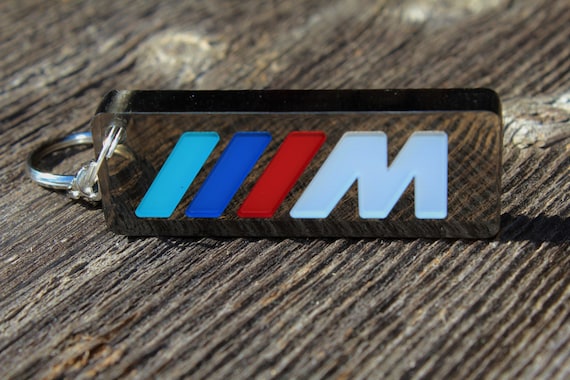 BMW M Power keychain MPOWER smoke Black 